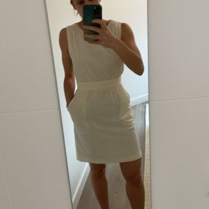 Andrew Marc White/ Cream Dress